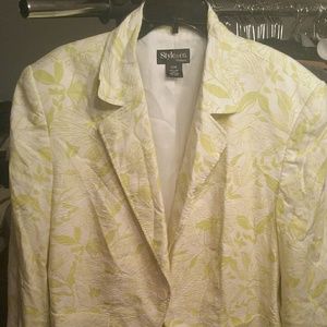 Plus Size 22 Womens Linen Sport Jacket